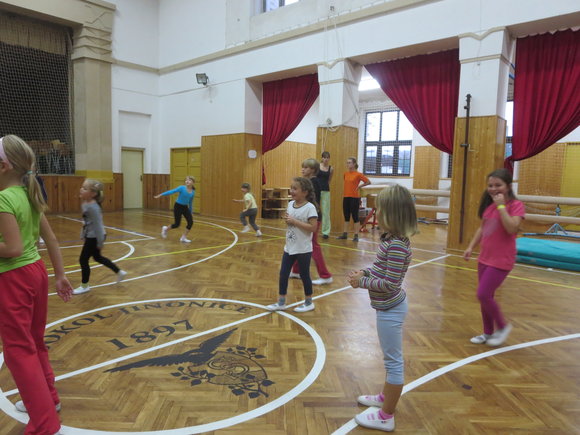 Cvičení Mladší žákyně