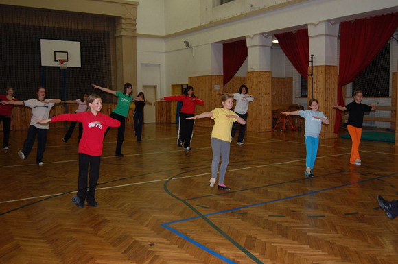 Cvičení Starší žákyně