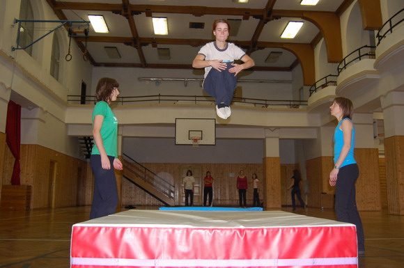 Cvičení Starší žákyně